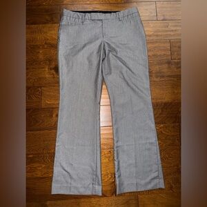 Gap Modern Boot Dress Pants Womens Size 12R Grey Stretch Slacks